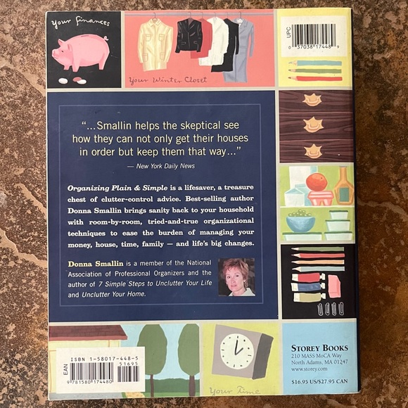 Organizing Plain & Simple Book Perfect for the New Year - Organized Home & Life - Picture 3 of 3